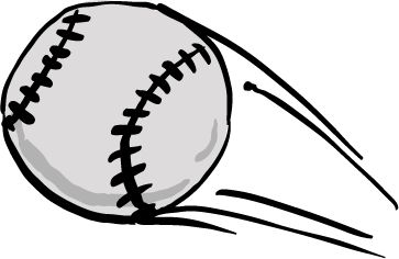 Detail Baseball Flying Clipart Nomer 15