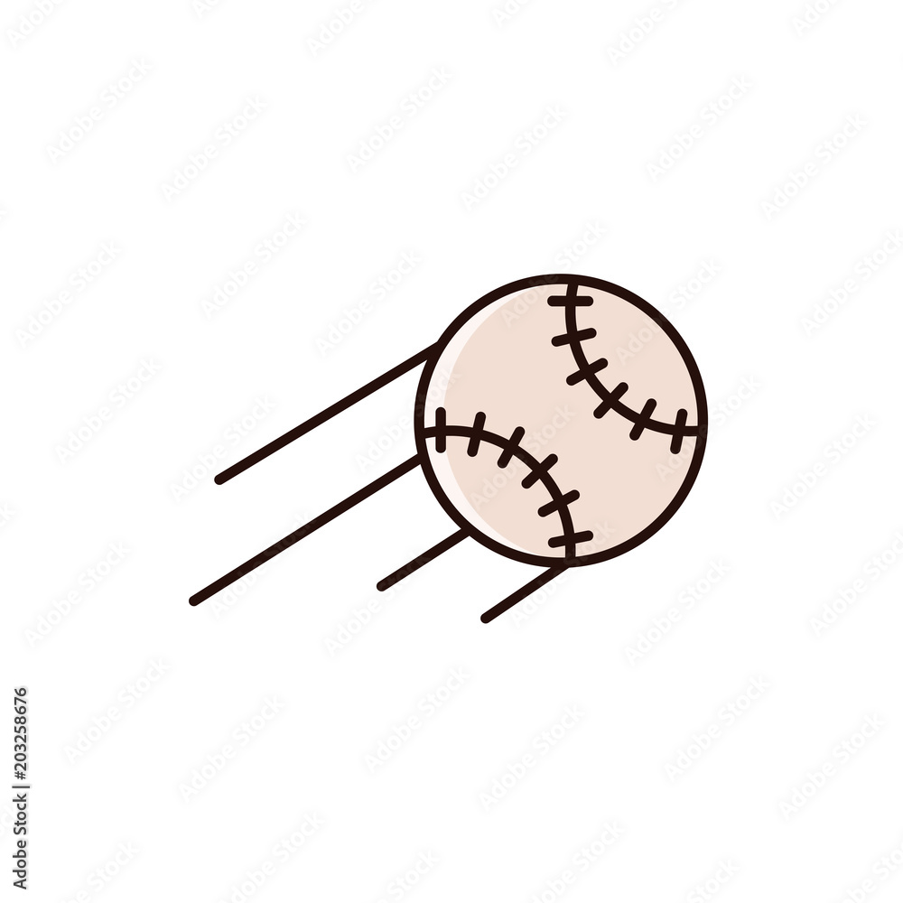 Detail Baseball Flying Clipart Nomer 38