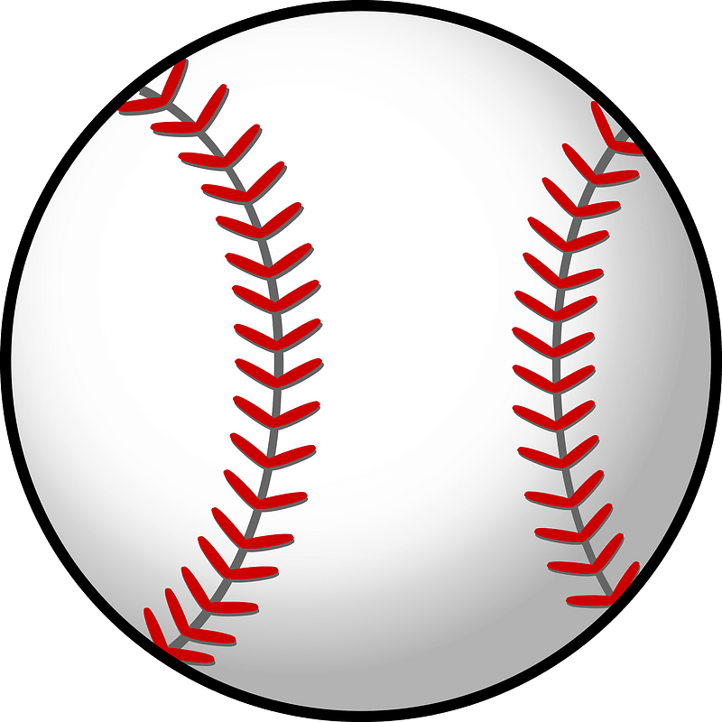 Detail Baseball Free Clipart Nomer 42