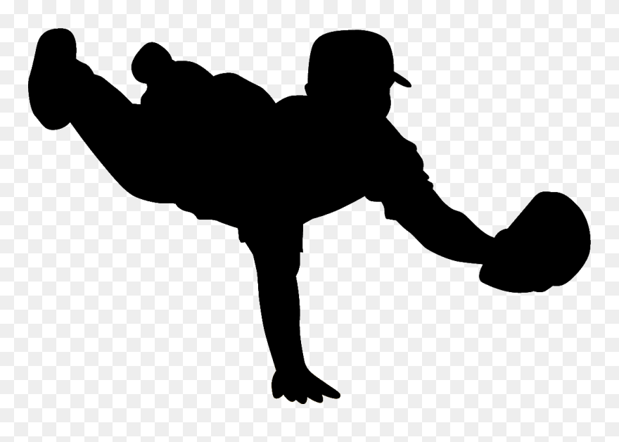 Detail Baseball Player Silhouette Clipart Nomer 38