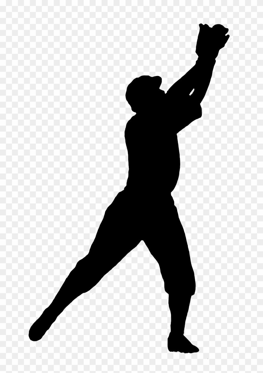 Detail Baseball Player Silhouette Clipart Nomer 50