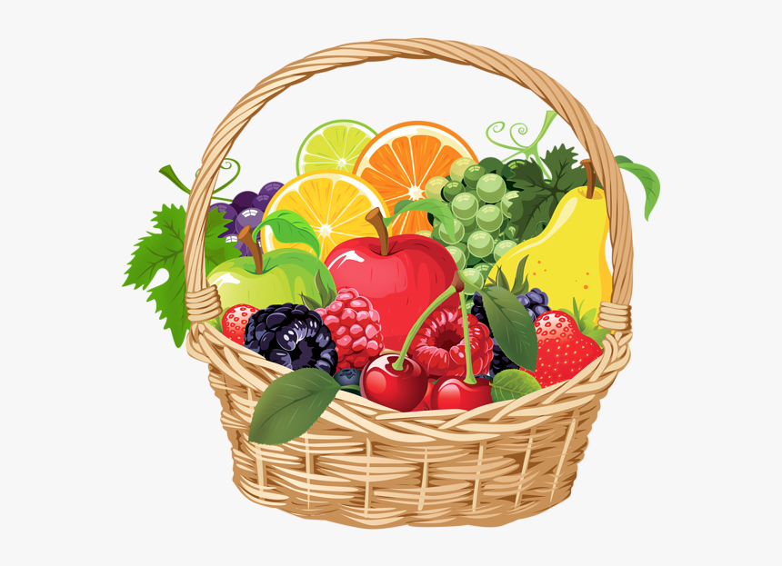 Detail Basket Of Vegetables Clipart Nomer 34
