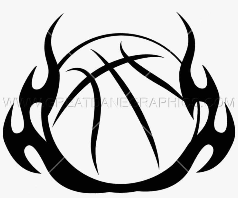 Detail Basketball Flames Clipart Nomer 21