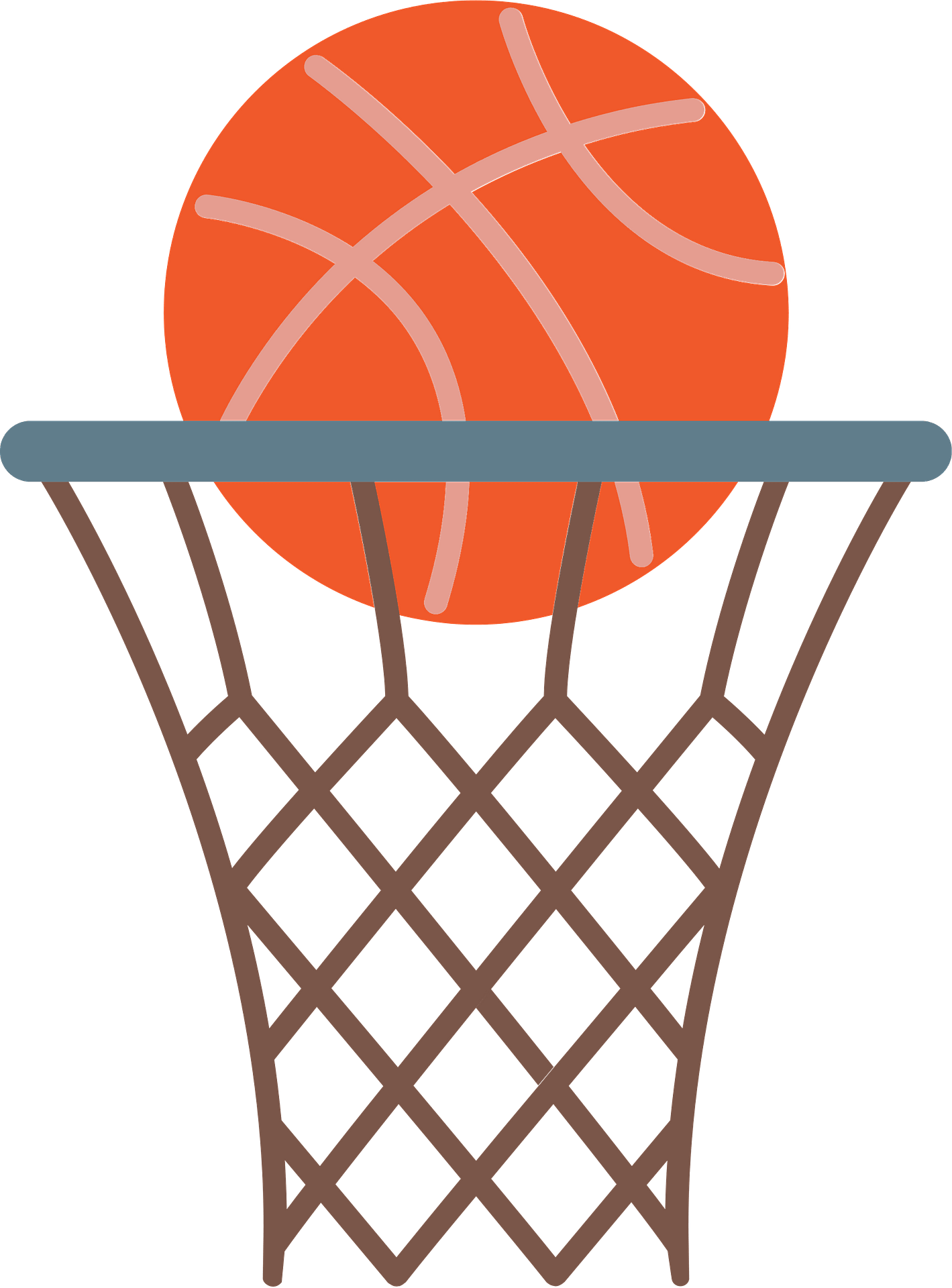 Detail Basketball Ring Clipart Nomer 15