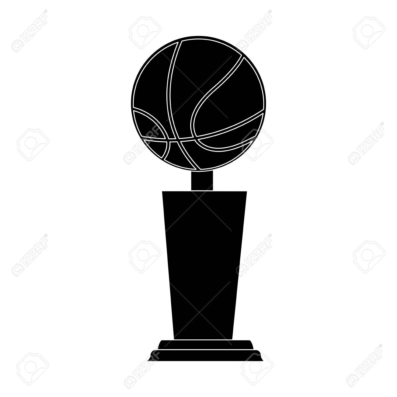 Detail Basketball Trophy Clipart Nomer 13