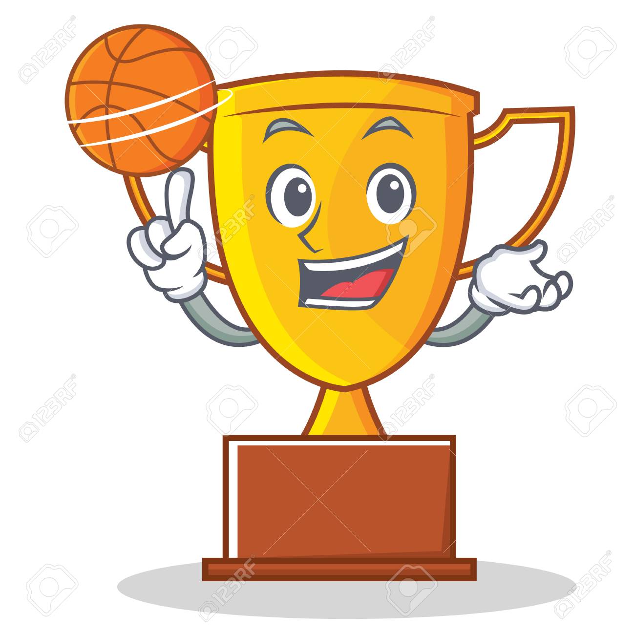 Detail Basketball Trophy Clipart Nomer 20