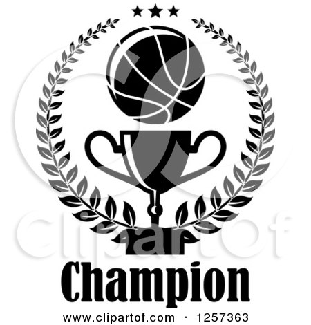 Detail Basketball Trophy Clipart Nomer 32