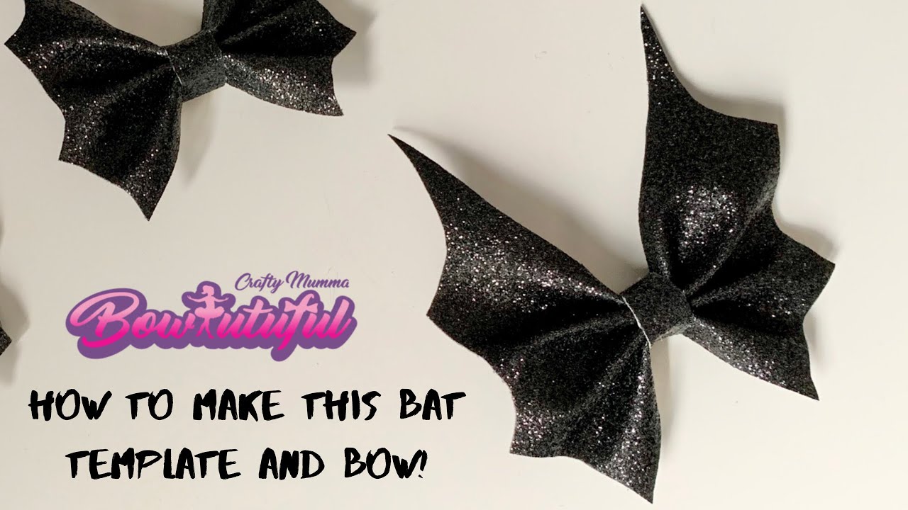 Detail Bat Bow Template Free Nomer 16