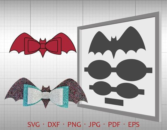 Detail Bat Bow Template Free Nomer 7