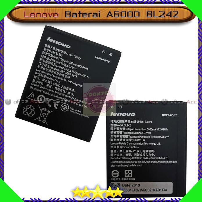 Detail Baterai Lenovo A6000 Nomer 7