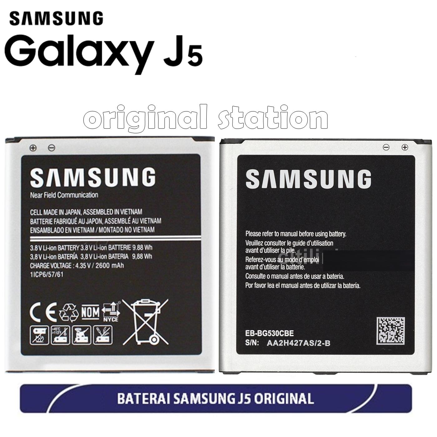 Detail Baterai Samsung J5 Original Nomer 13