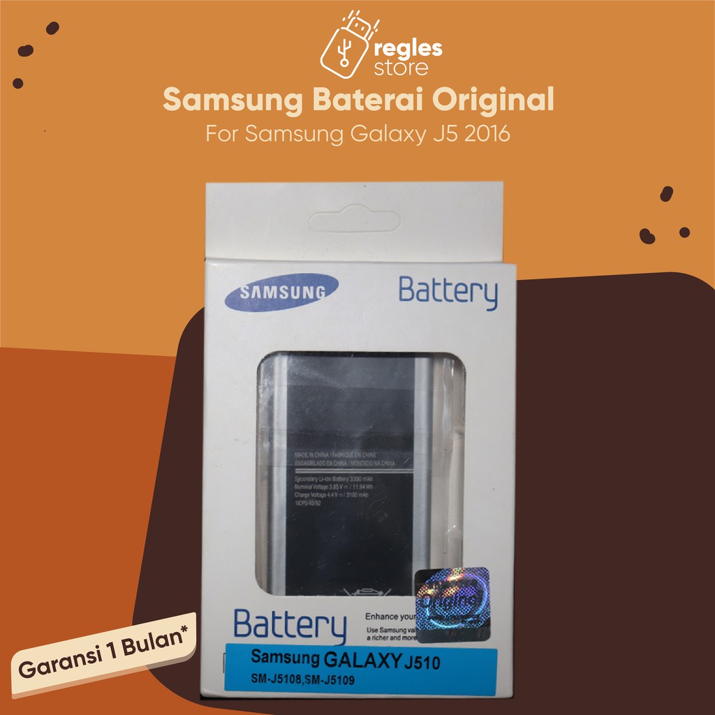 Detail Baterai Samsung J5 Original Nomer 42