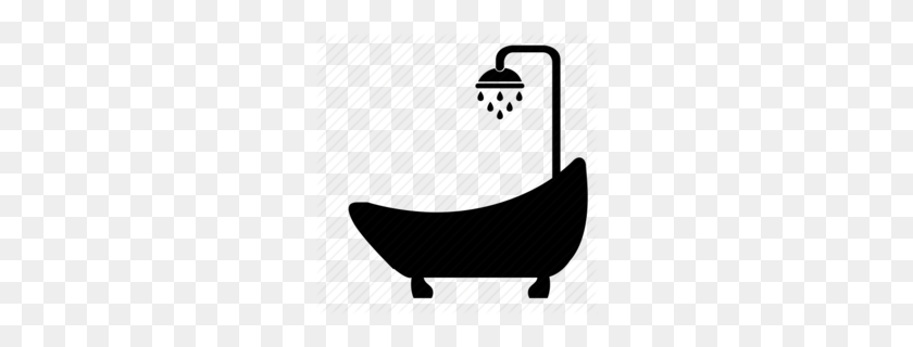 Detail Bath Black And White Clipart Nomer 37