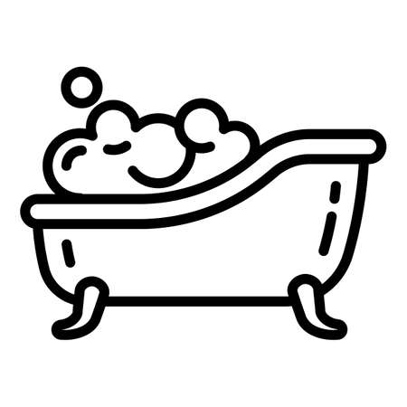 Detail Bath Black And White Clipart Nomer 40