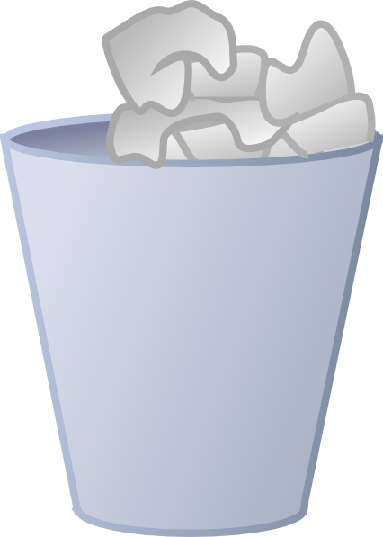 Bathroom Trash Can Clipart - KibrisPDR