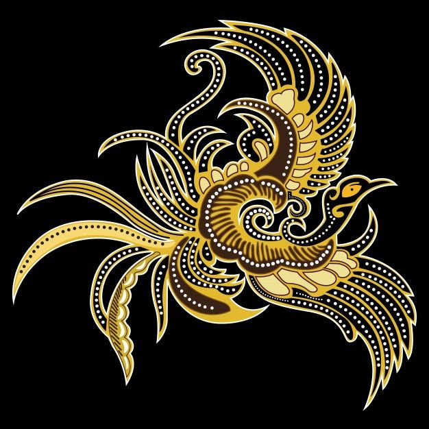 Detail Batik Art Vector Nomer 3