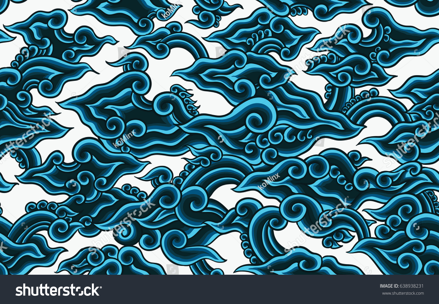 Detail Batik Art Vector Nomer 28