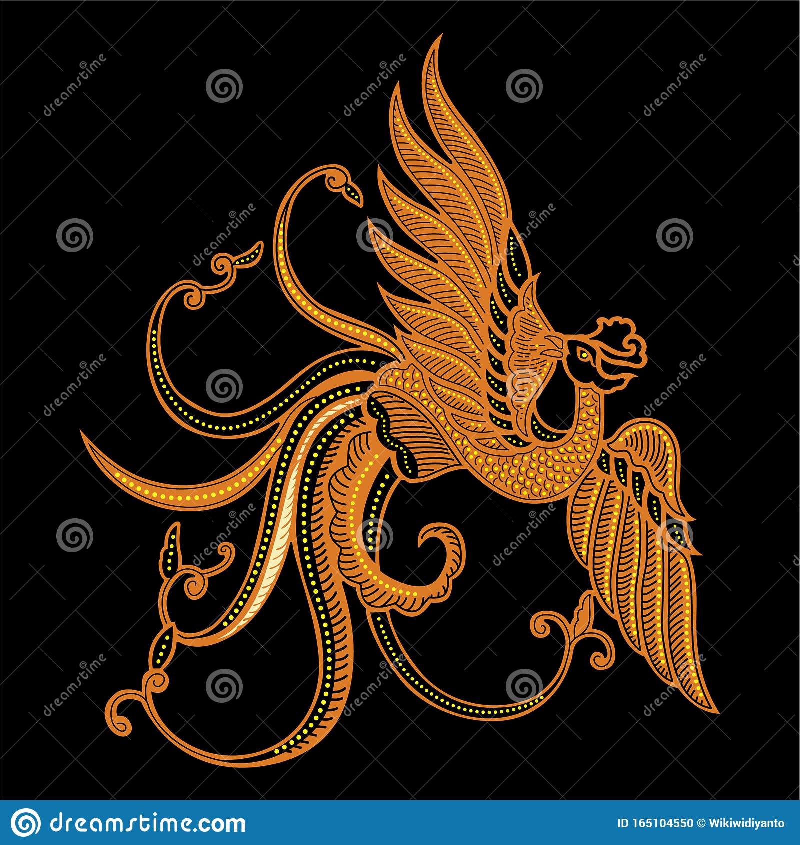 Detail Batik Art Vector Nomer 34