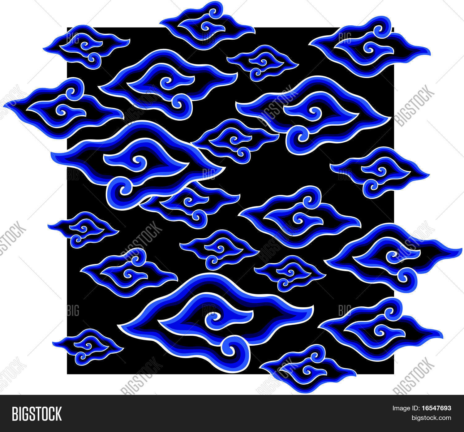 Detail Batik Awan Vector Nomer 12