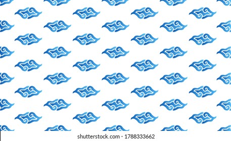 Detail Batik Awan Vector Nomer 17