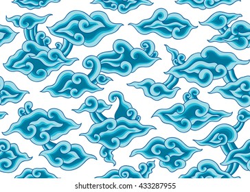 Detail Batik Awan Vector Nomer 21