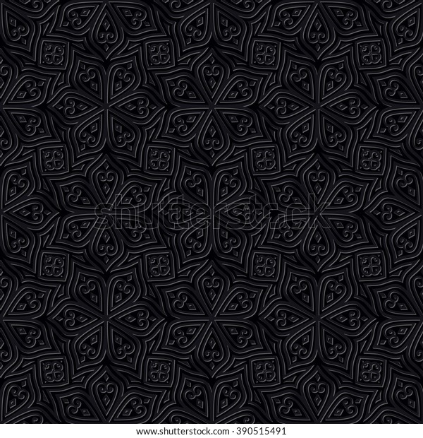 Batik Background Black - KibrisPDR