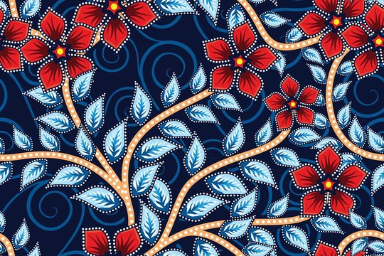 Detail Batik Background Design Nomer 35