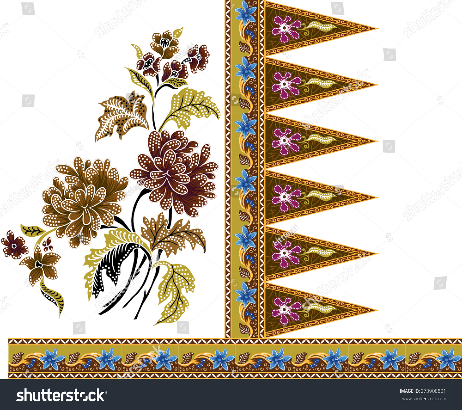 Detail Batik Background Design Nomer 7