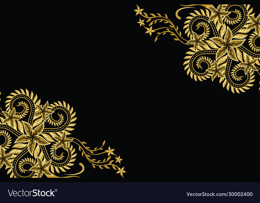 Detail Batik Background Vector Nomer 12