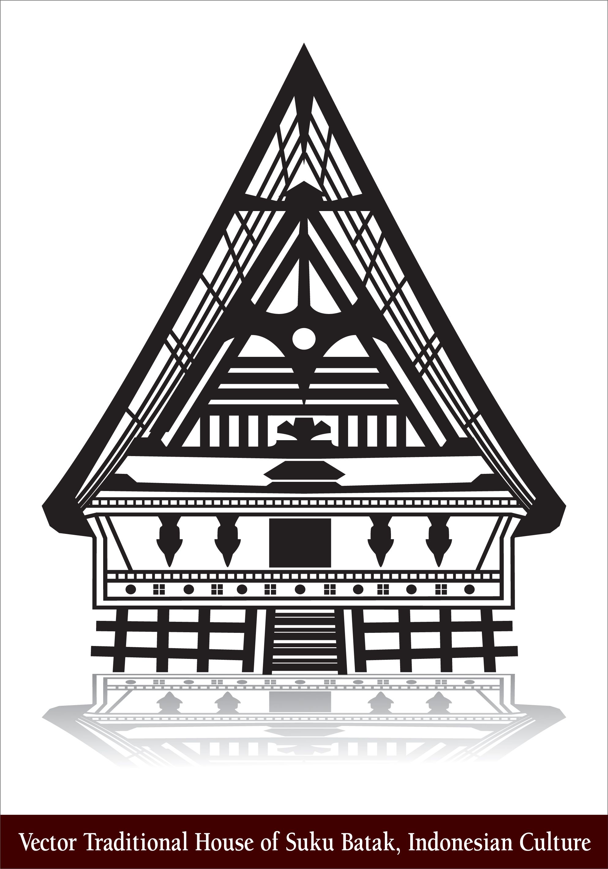 Detail Batik Batak Vector Nomer 53