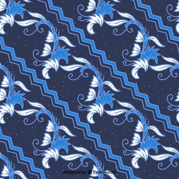 Detail Batik Biru Background Nomer 21