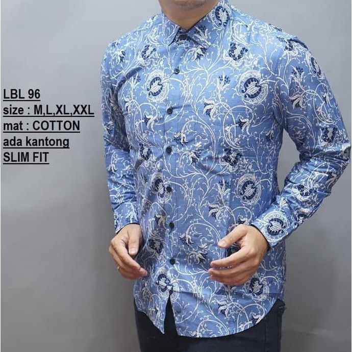 Batik Biru Muda - KibrisPDR