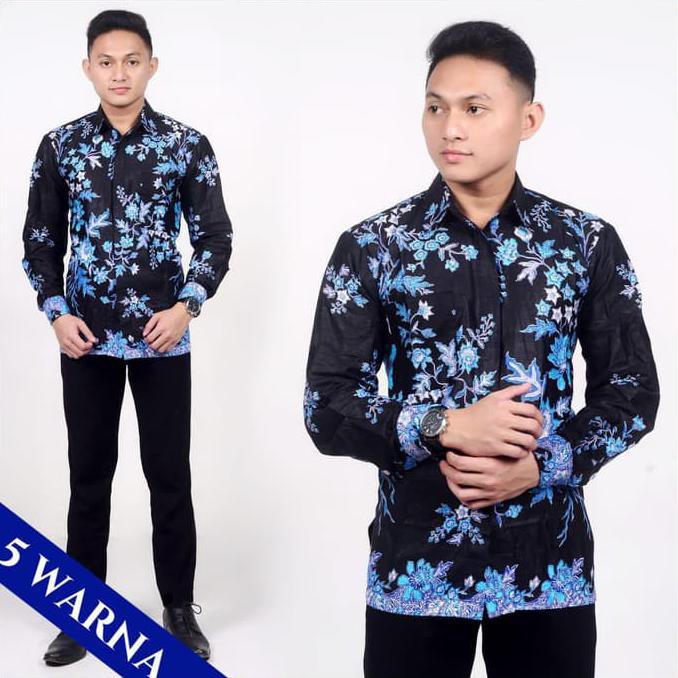 Detail Batik Biru Muda Nomer 11