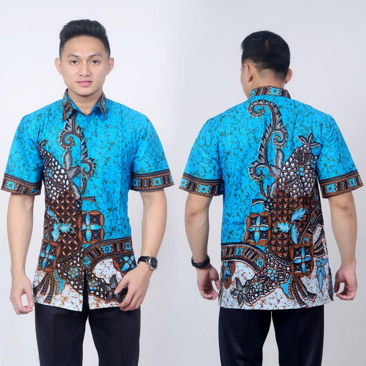 Detail Batik Biru Muda Nomer 8