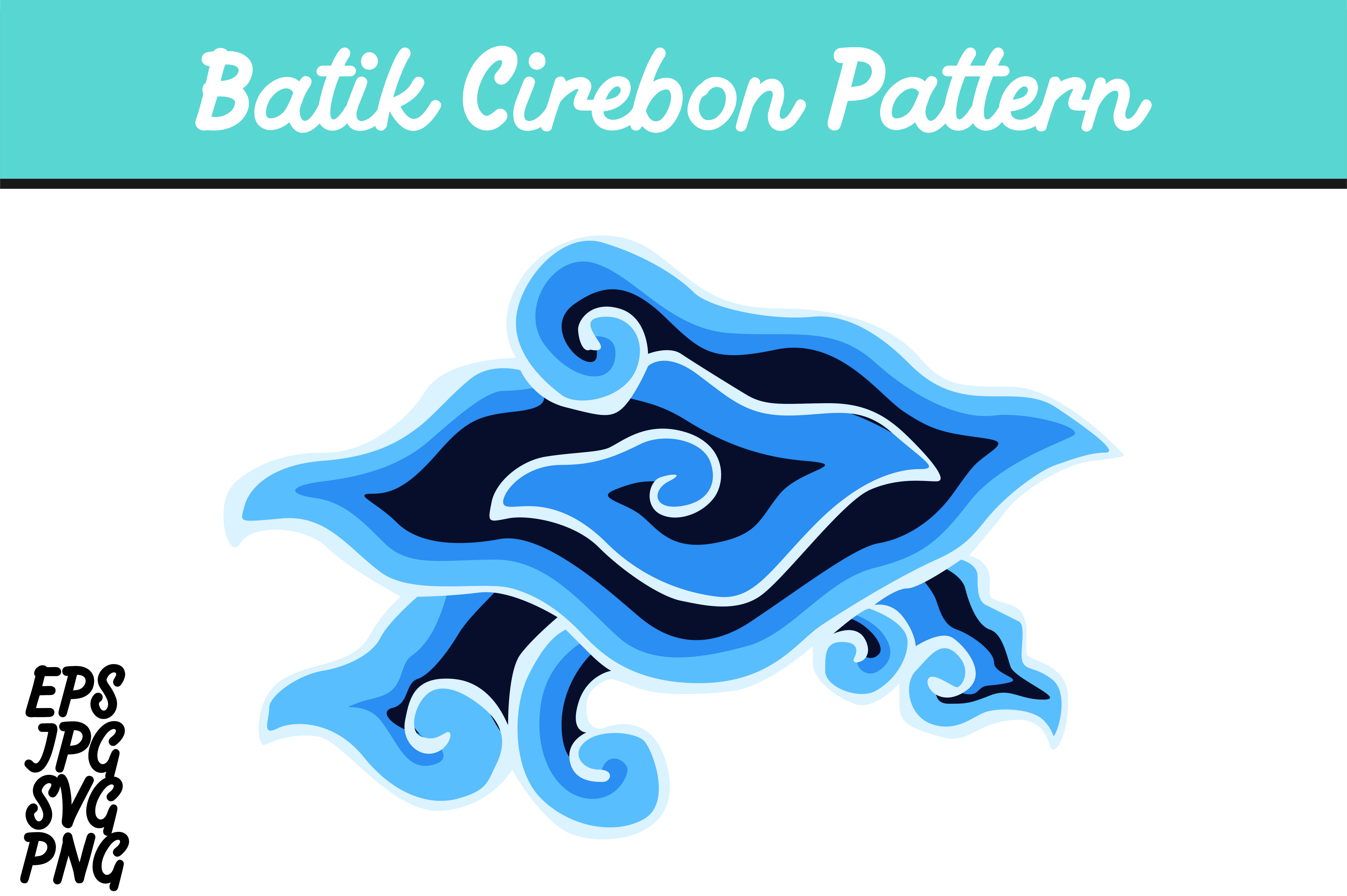 Detail Batik Cirebon Vector Nomer 4