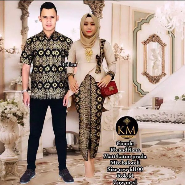 Detail Batik Couple Elegan Nomer 20