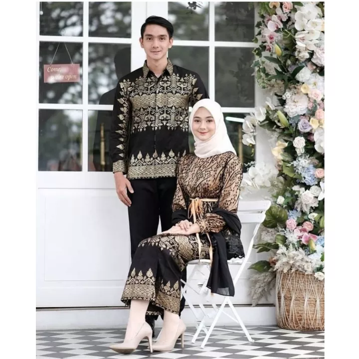 Detail Batik Couple Elegan Nomer 45