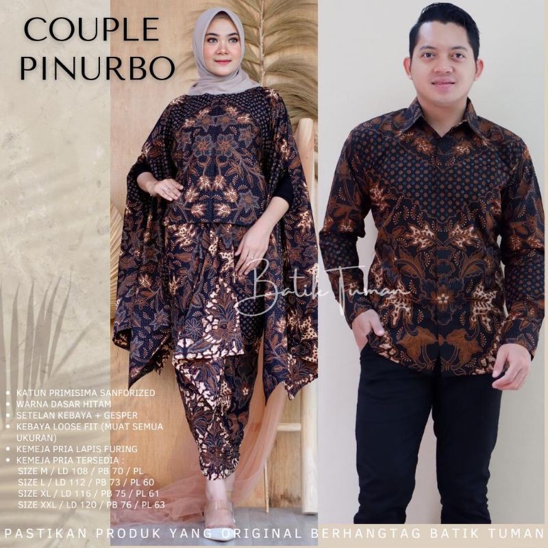 Detail Batik Couple Elegan Nomer 7