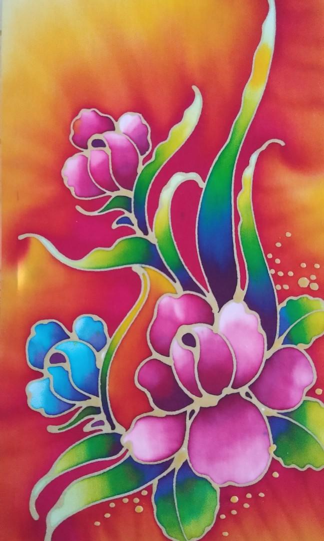 Detail Batik Dinding Simple Nomer 56