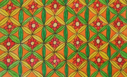 Detail Batik Flora Simple Nomer 44