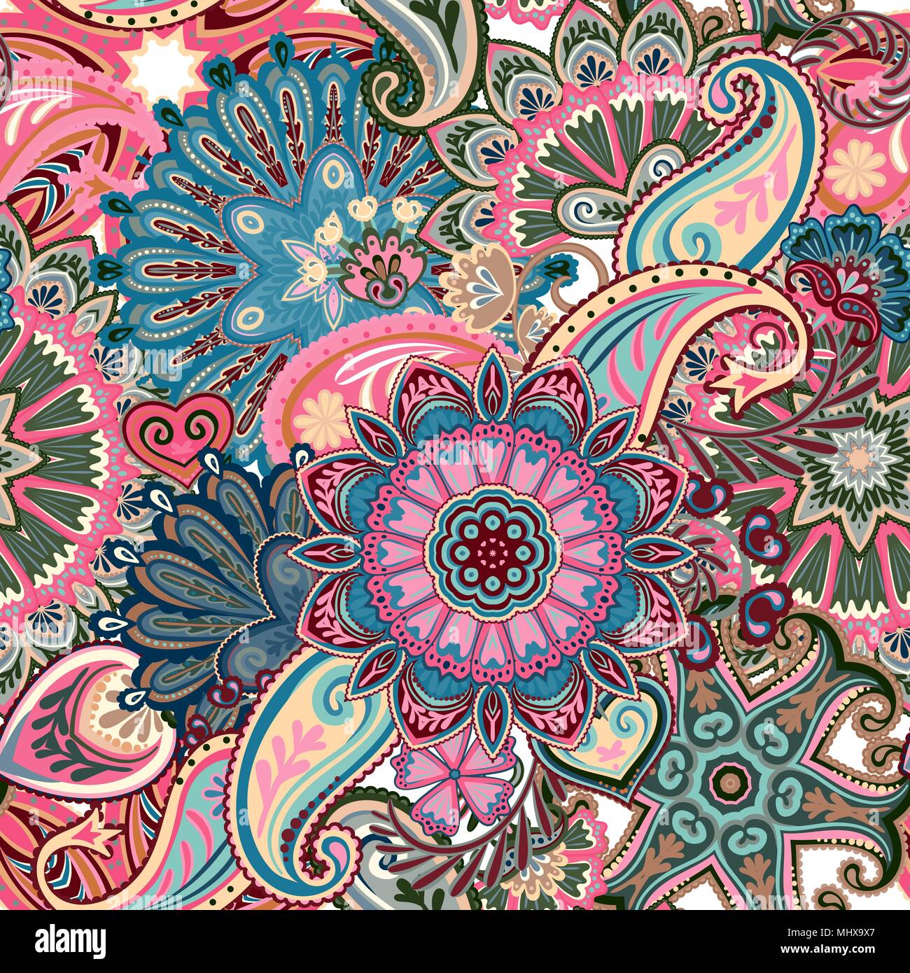 Detail Batik Flower Vector Nomer 48