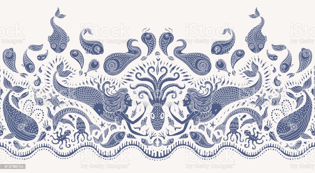 Detail Batik Frame Vector Nomer 57