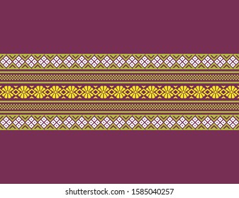 Detail Batik Frame Vector Nomer 58