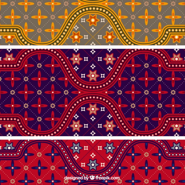 Detail Batik Free Vector Nomer 19