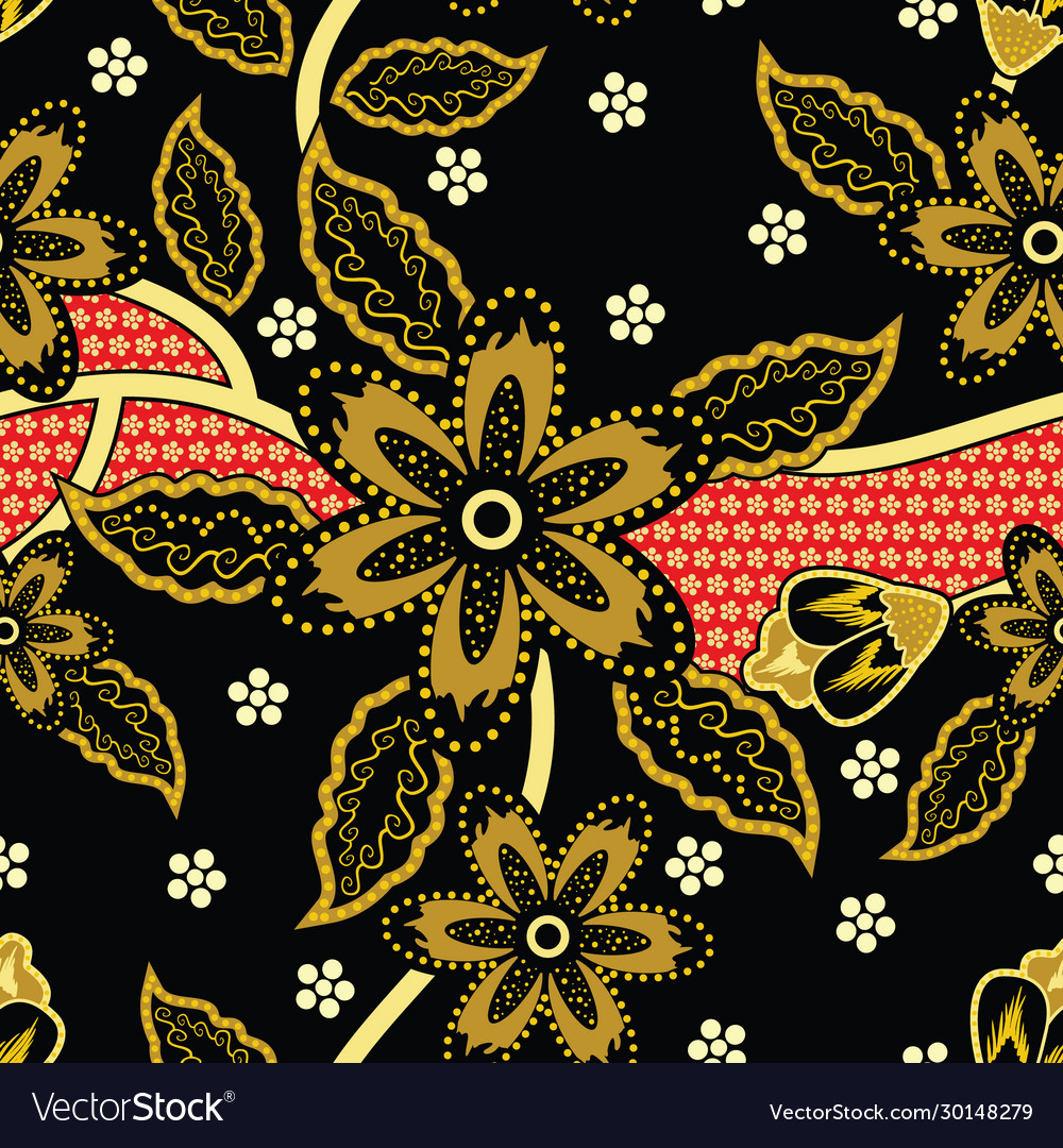 Detail Batik Free Vector Nomer 23