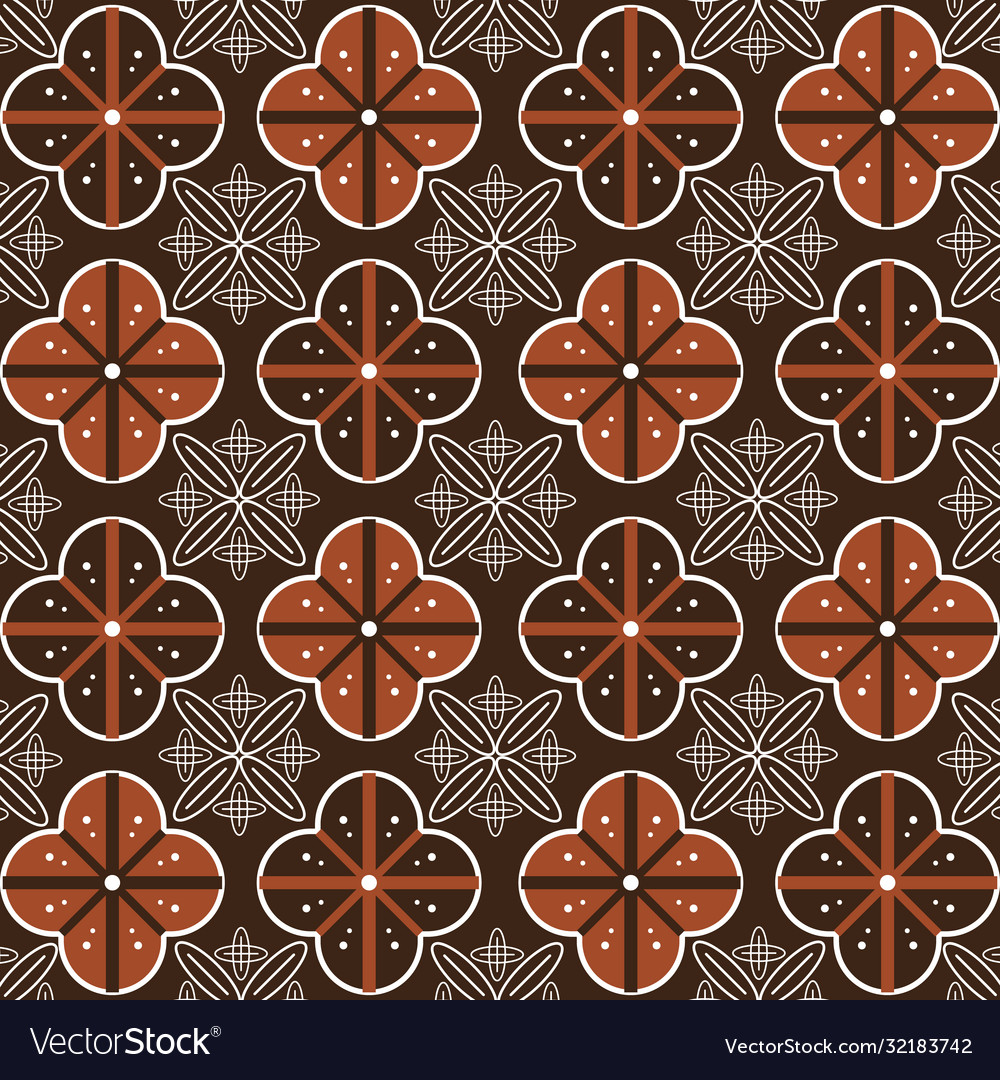 Detail Batik Free Vector Nomer 25