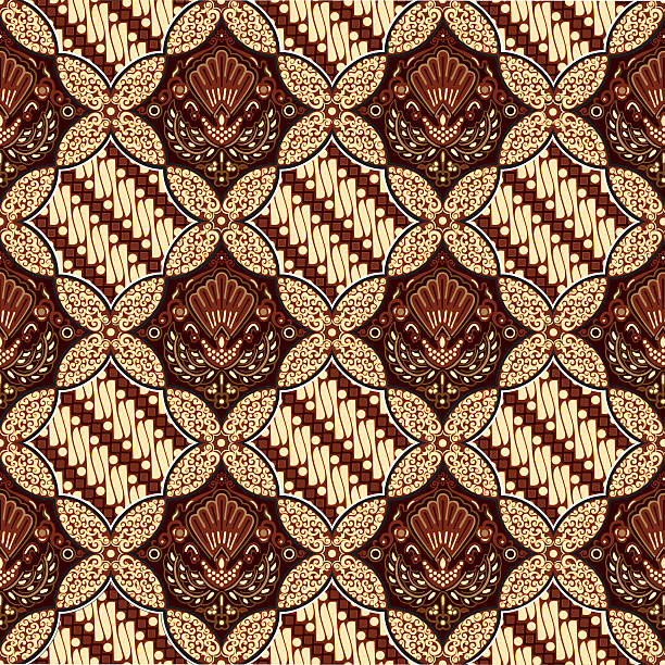 Detail Batik Free Vector Nomer 49