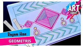 Detail Batik Geometris Simple Nomer 11