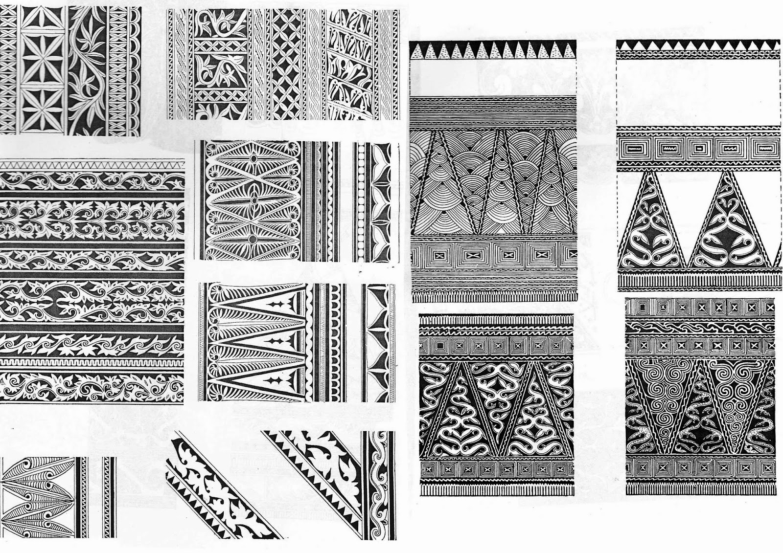 Detail Batik Geometris Simple Nomer 15