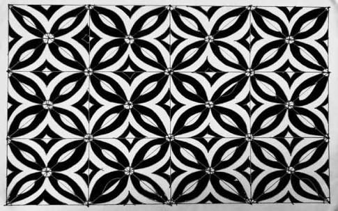 Detail Batik Geometris Simple Nomer 3